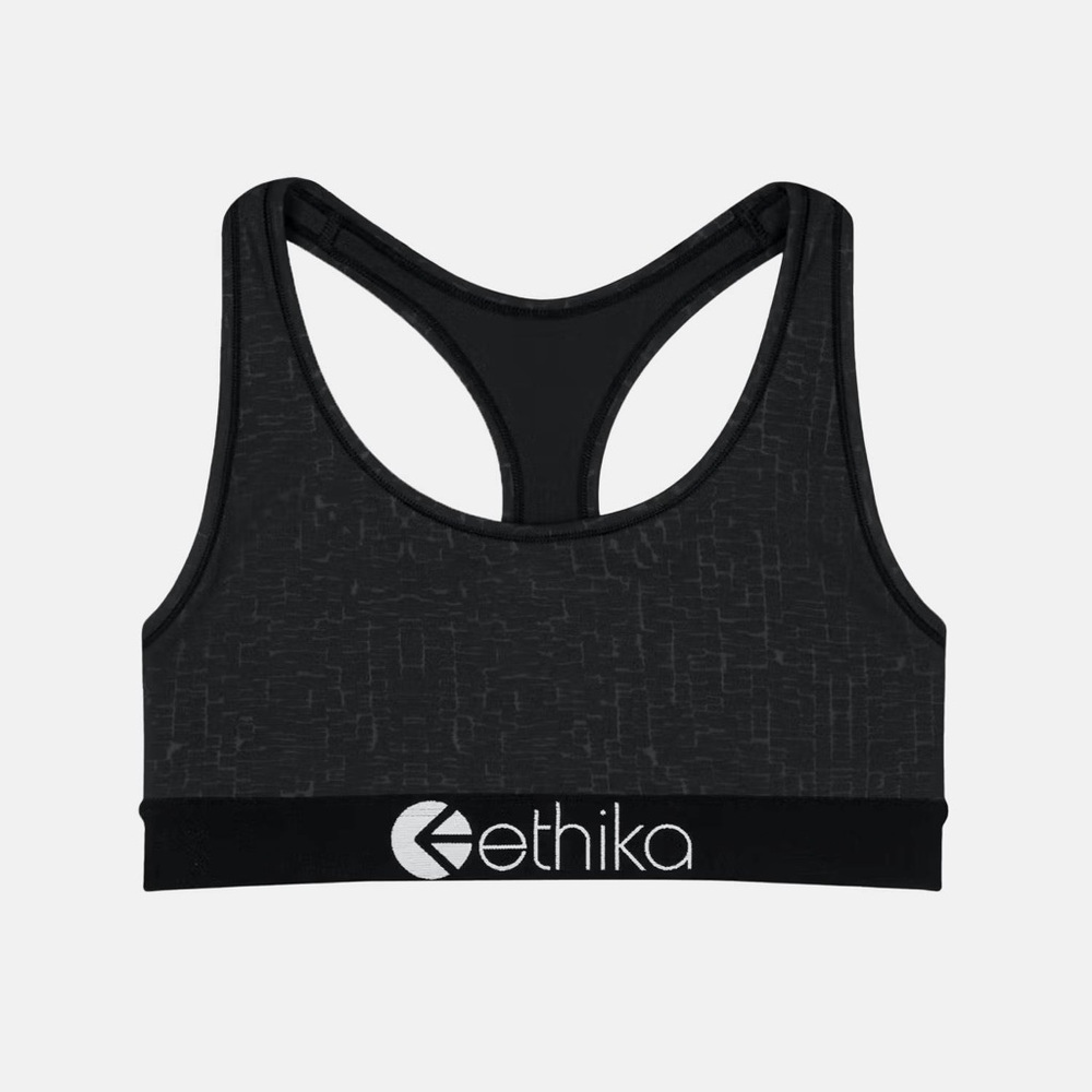 Ethika Embossed Grid Sports Bra